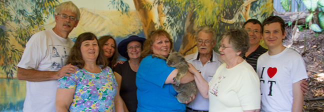 Family on Spring Holiday